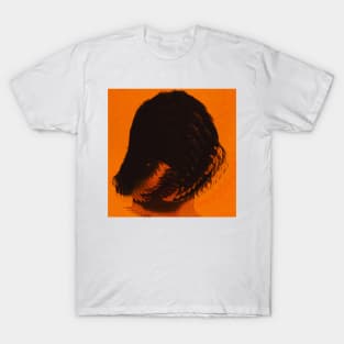 OVER IT Dark Glitch Art Portrait T-Shirt